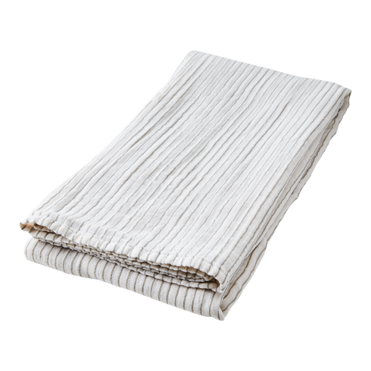 Bordsduk Elsa Elfenben/olivgrön