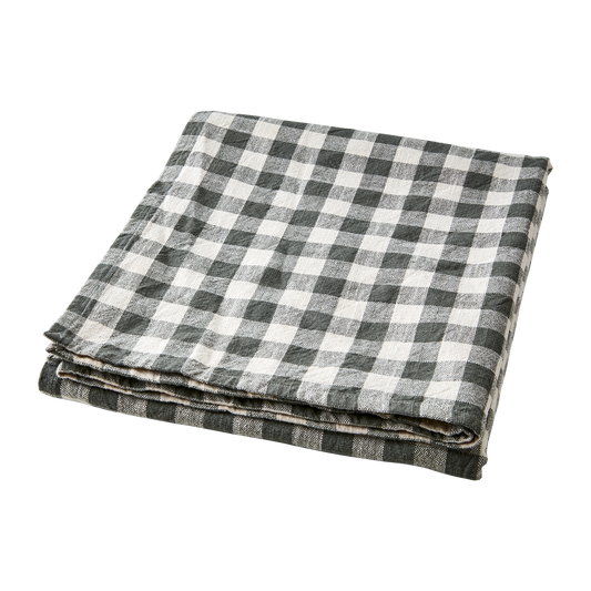 Bordsduk Ingrid Grön/elfenben