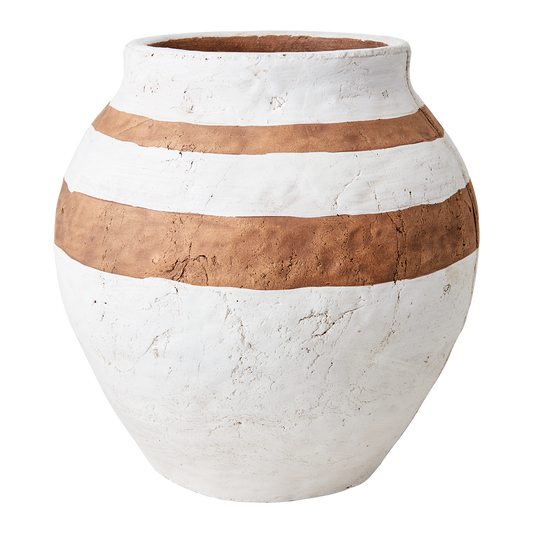 Kruka Camille L Vit/brun