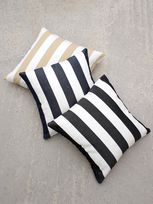 Kuddfodral Dis Vit/Blå 50x50 cm