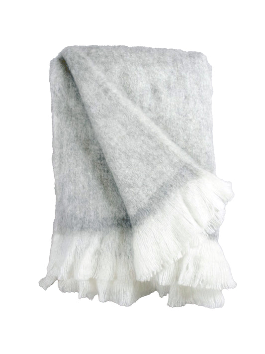 Elva Pläd Grå 130x170 cm