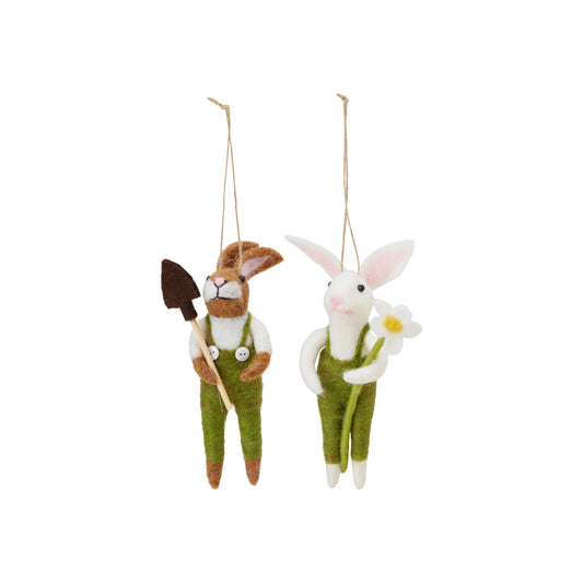 Dekorationshänge Kanin i par
