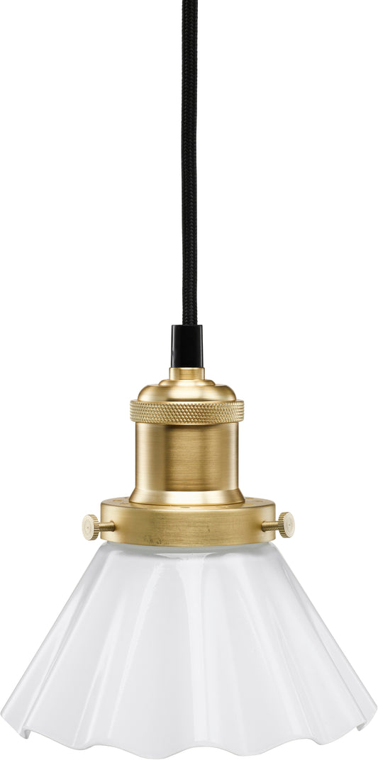 Fönsterlampa August Veckad Opal 15 cm