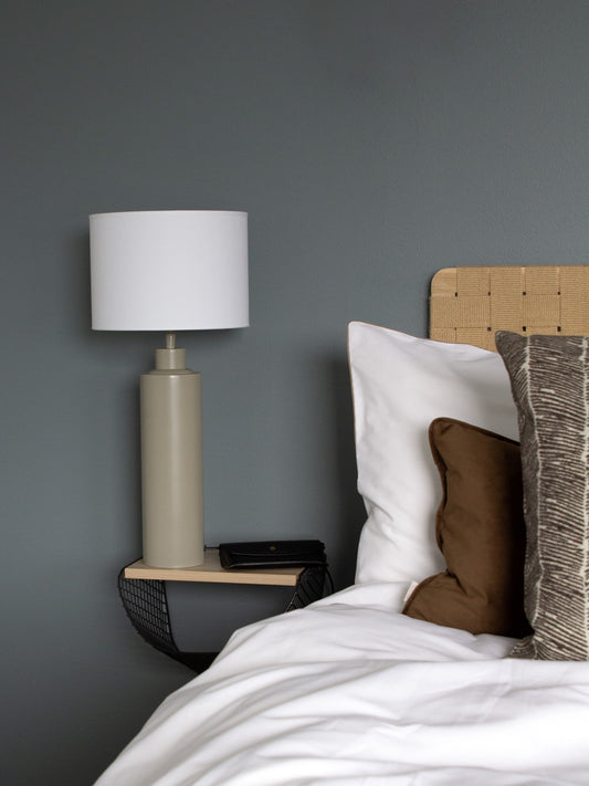 Bordslampa Solo 65 cm Beige/Vit