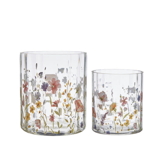 Ljuslykta Blomma 2-pack