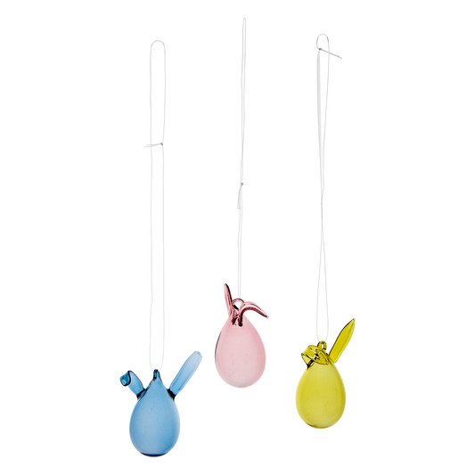 Påskägg Bunny med öron 6-pack