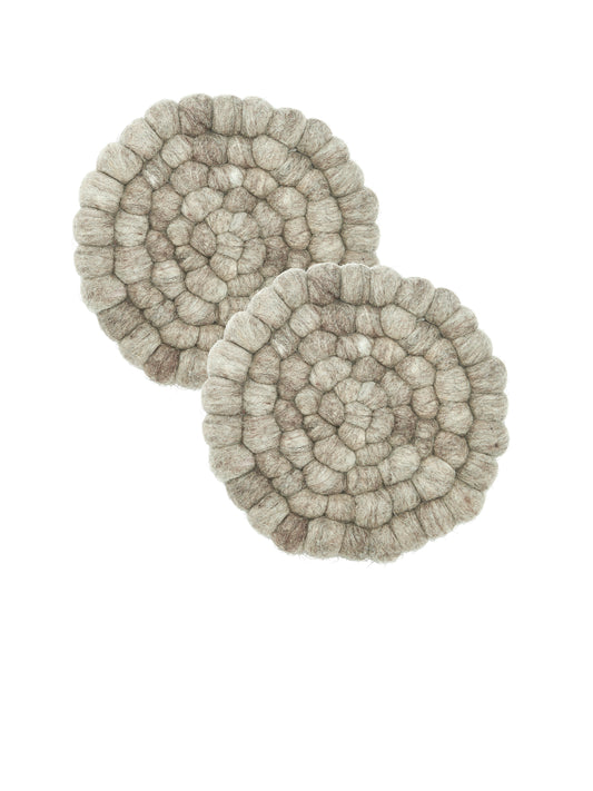 Grytunderlägg Nisha Nougat 2-pack