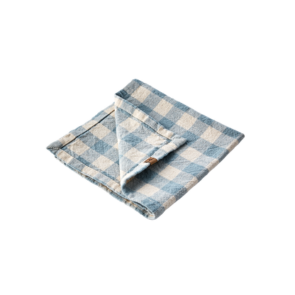 Servett Ingrid Blå/elfenben 4-pack