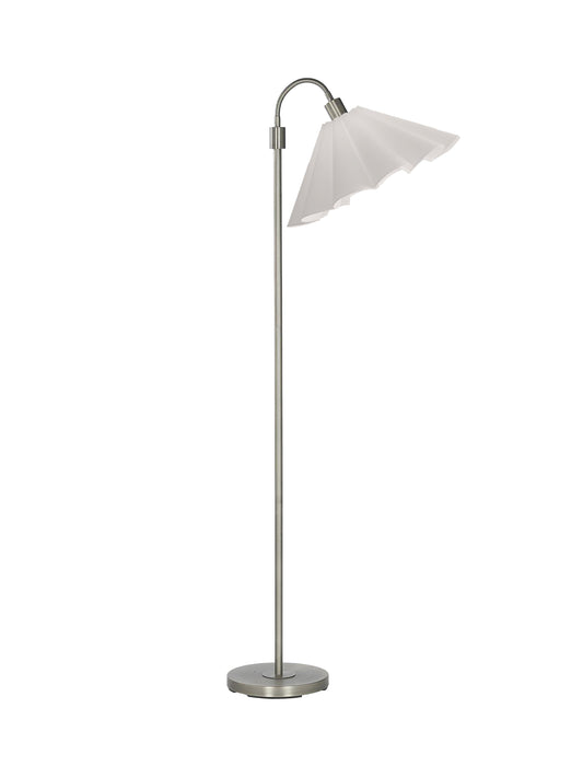 Golvlampa Amy flex 1 arm inkl skärm - Krom