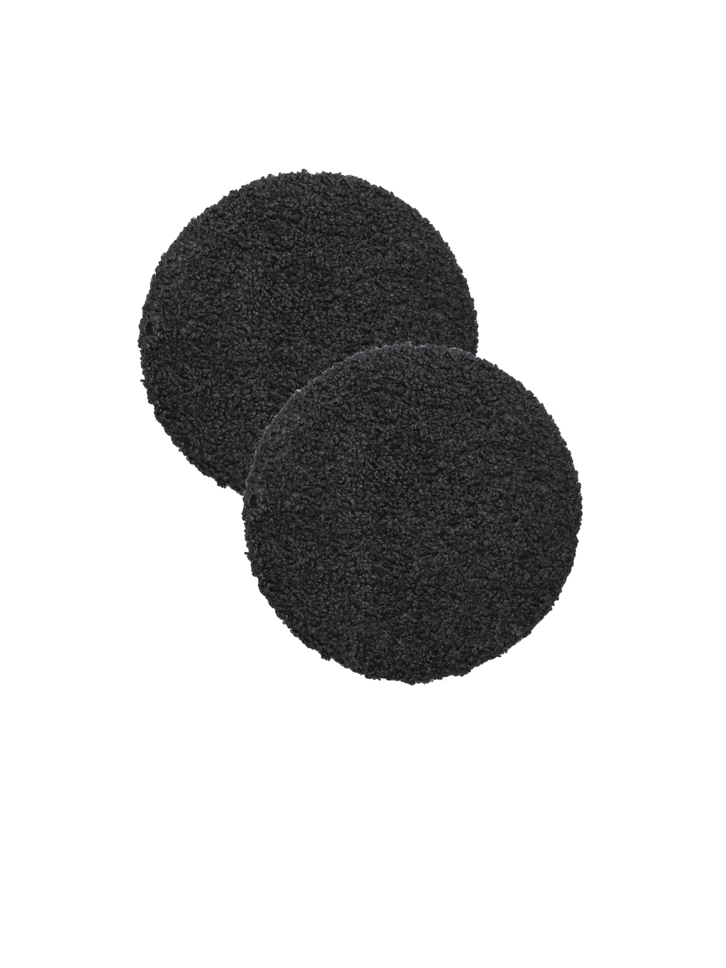 Stolsdyna Teddy 2-pack Svart