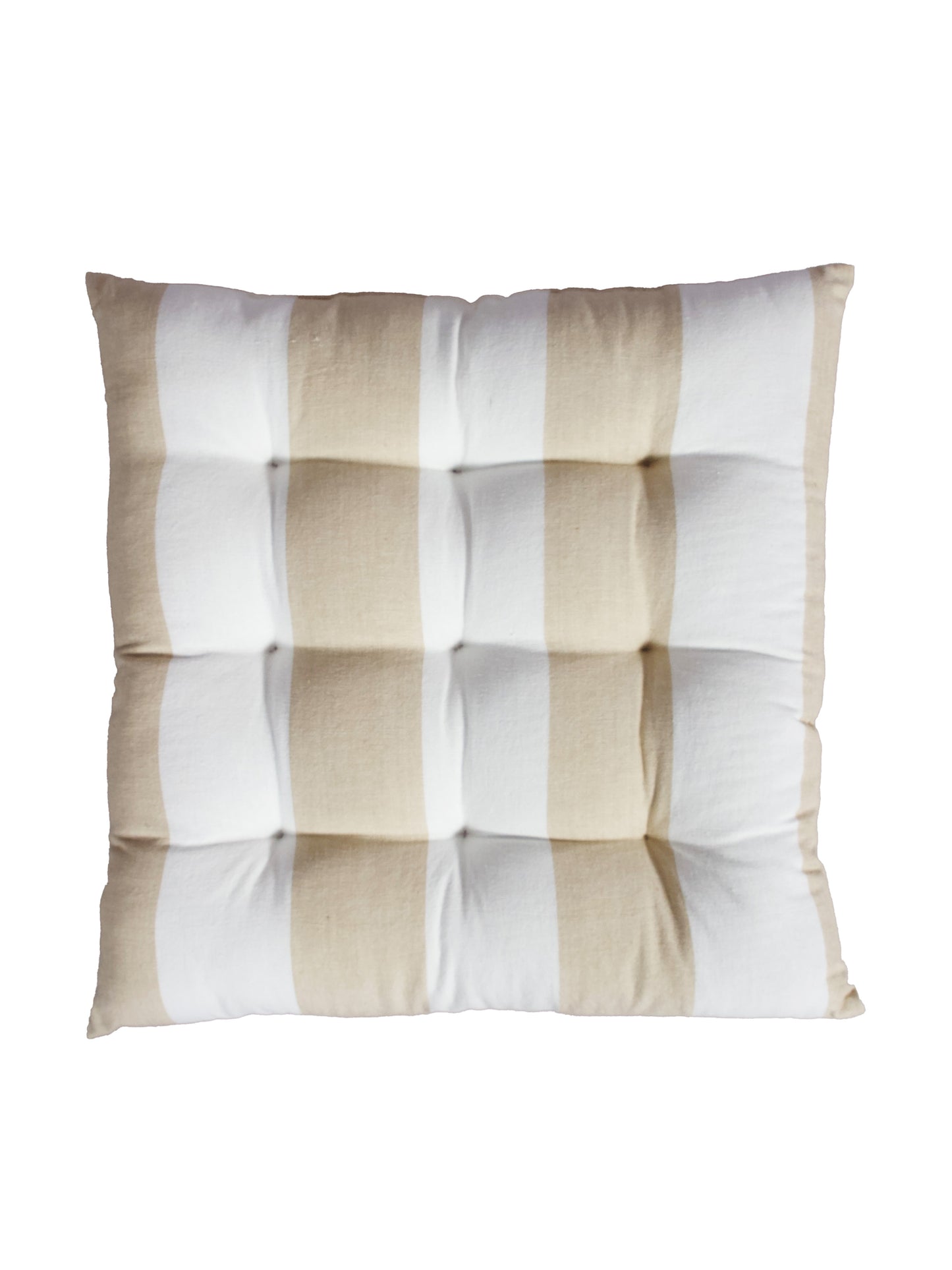 Stolsdyna Louise Beige/vit 40x40 cm