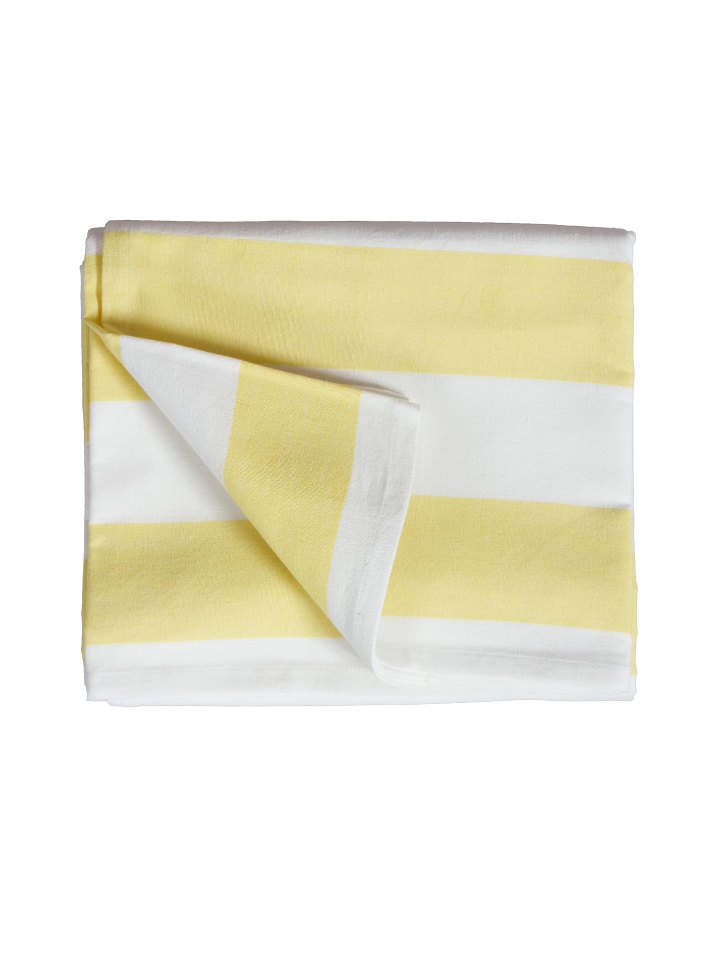 Bordsduk Louise Gul/vit 145x250 cm