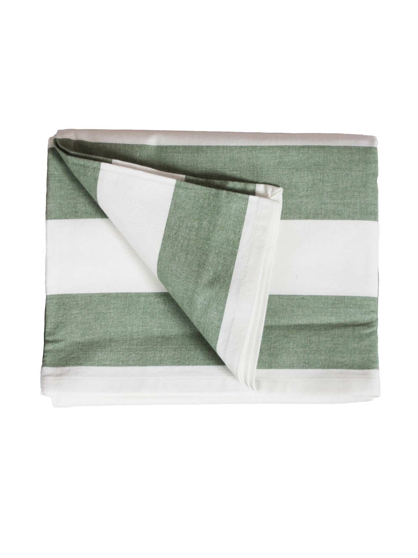 Bordsduk Louise Grön/vit 145x250 cm