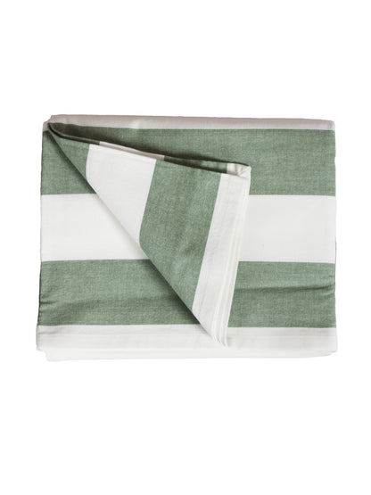 Bordsduk Louise Grön/vit 145x250 cm