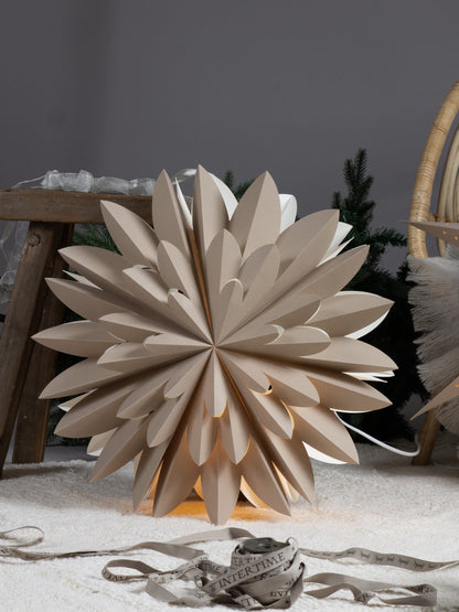 Julstjärna Hyacint Beige