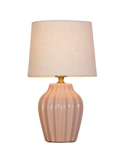 Bordslampa Lyon Ljus Rosa 31 cm