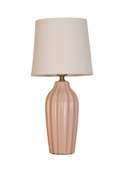 Bordslampa Lyon Ljus Rosa 39 cm
