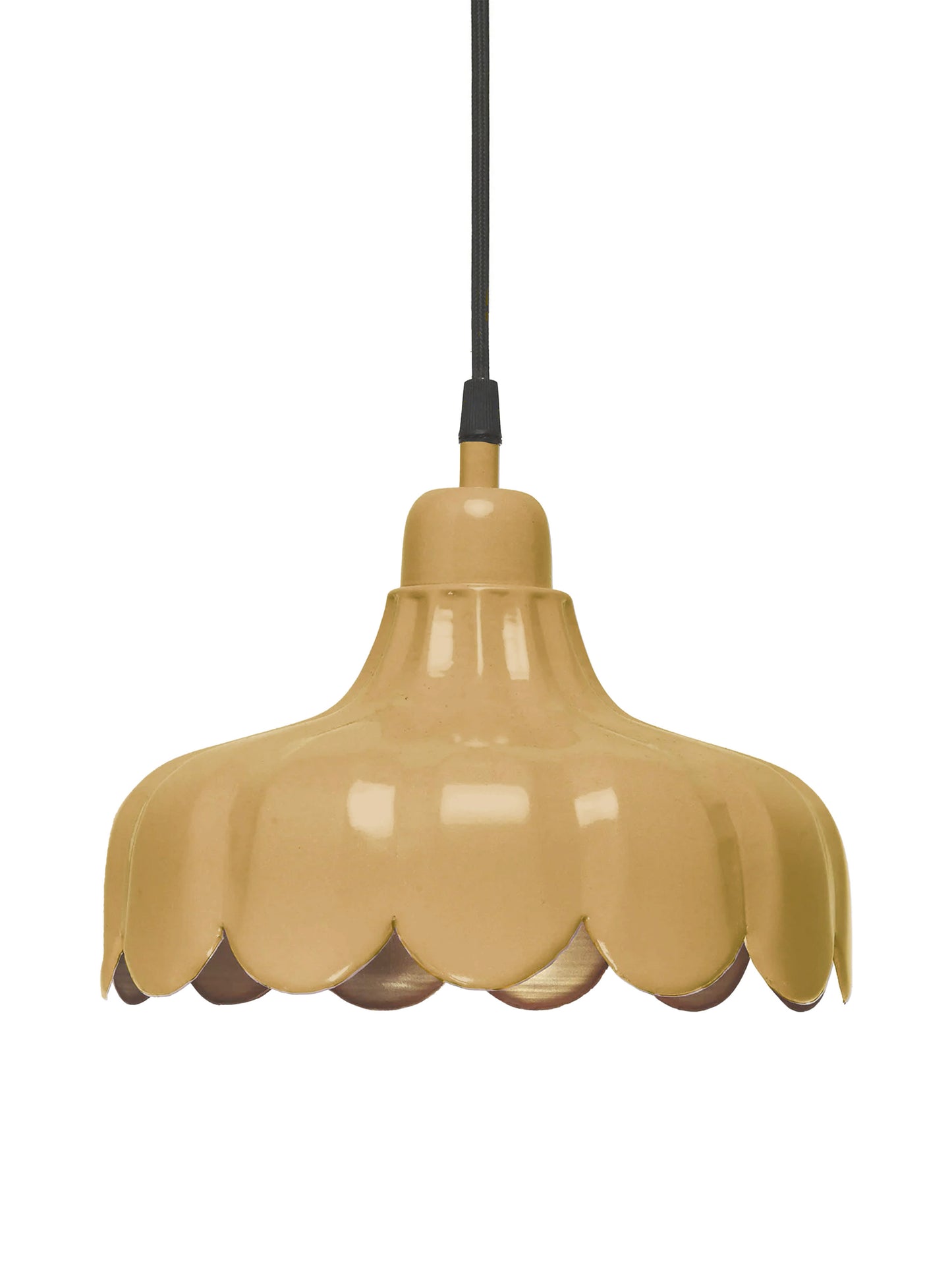Fönsterlampa Wells Lejongul 24 cm