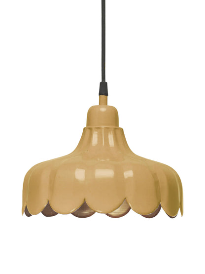 Fönsterlampa Wells Lejongul 24 cm