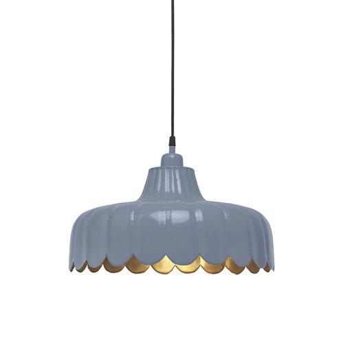 Taklampa Wells denim