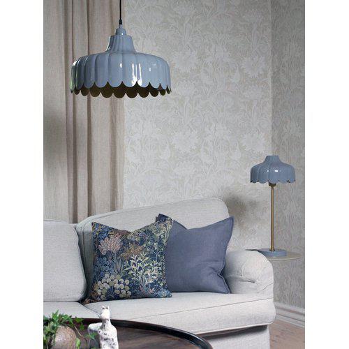 Taklampa Wells denim