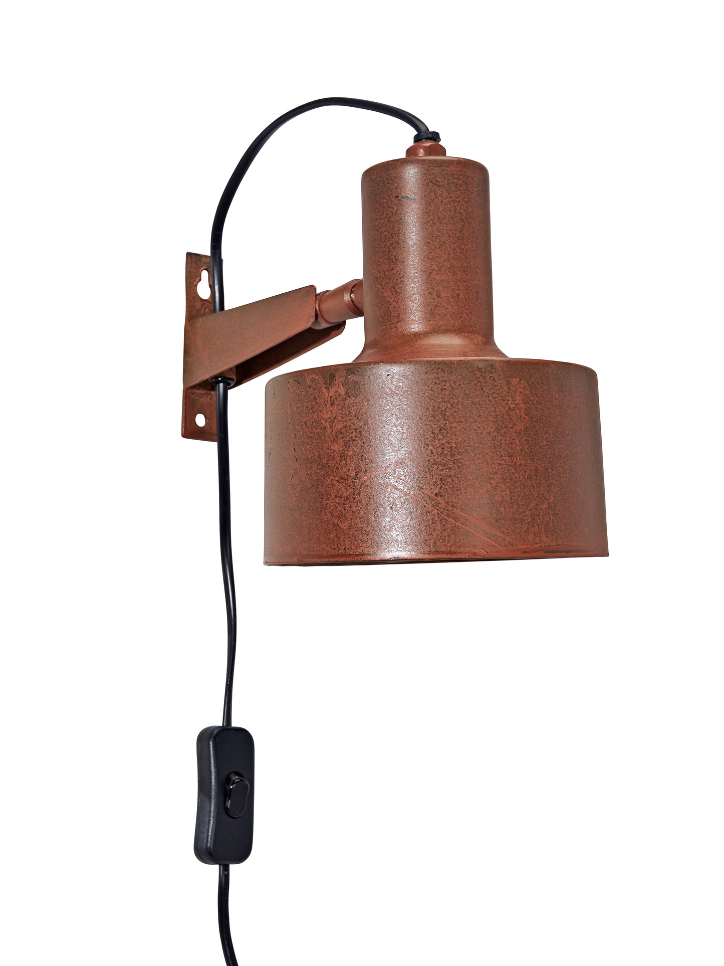 Vägglampa Solo Rost