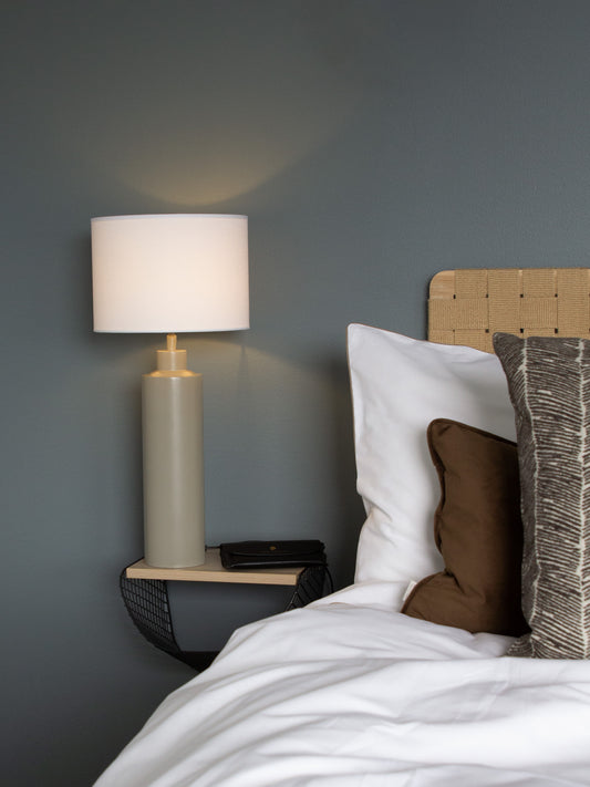 Bordslampa Solo 65 cm Beige/Vit