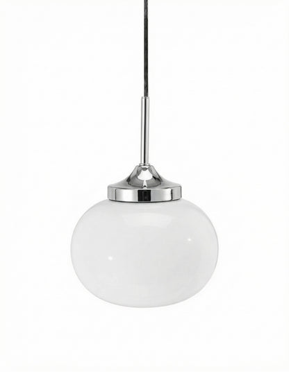 Fönsterlampa Elsy Vit/krom 18 cm