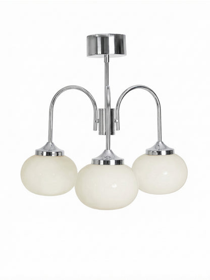 Plafond Elsy Vit/Krom 3 arm