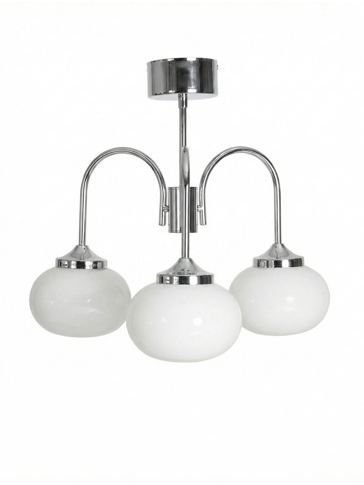 Plafond Elsy Vit/Krom 3 arm