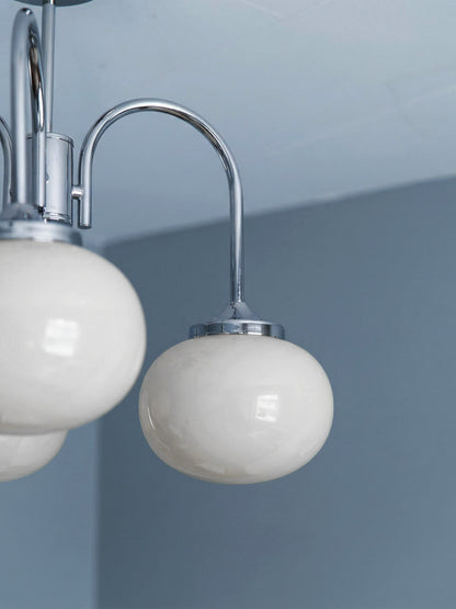 Plafond Elsy Vit/Krom 3 arm