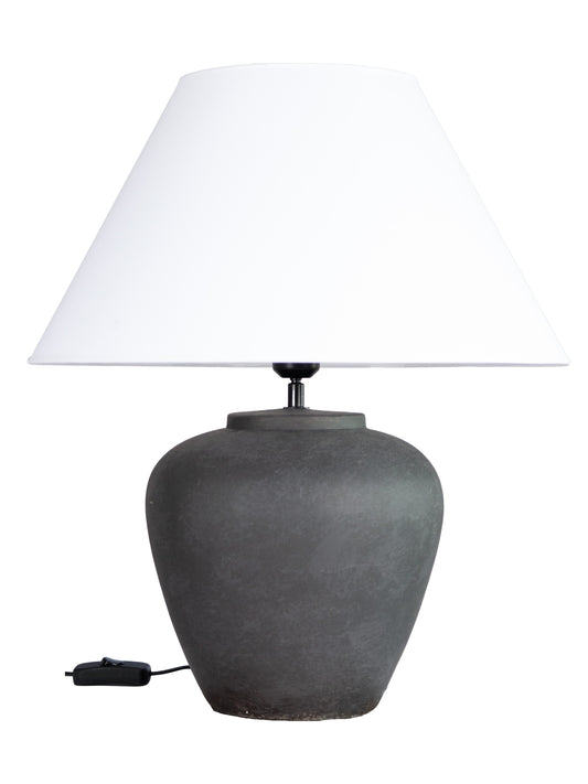 Bordslampa Lilly 58 cm med linneskärm