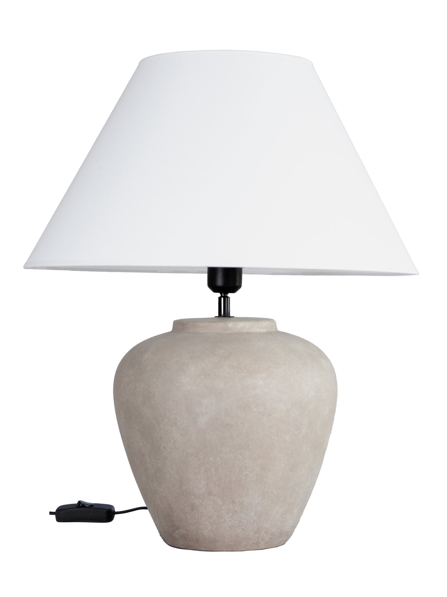 Bordslampa Lilly 58 cm med linneskärm