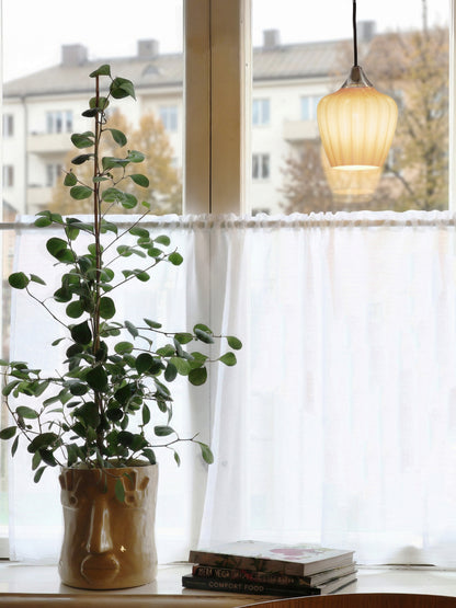 Fönsterlampa Amalfi Aprikos 15cm