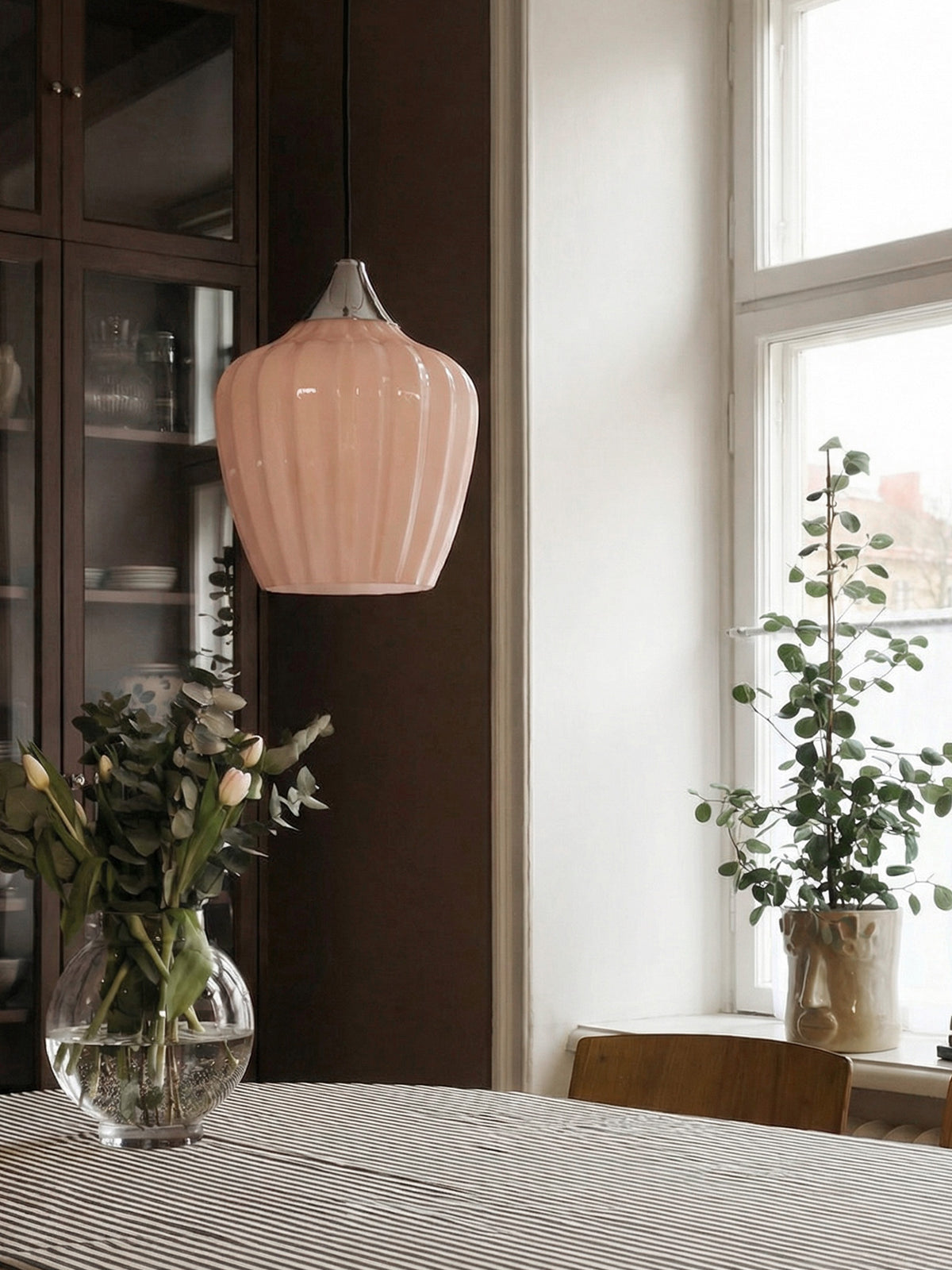 Taklampa Amalfi Aprikos 25cm