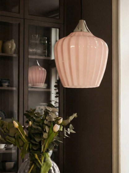 Taklampa Amalfi Aprikos 25cm