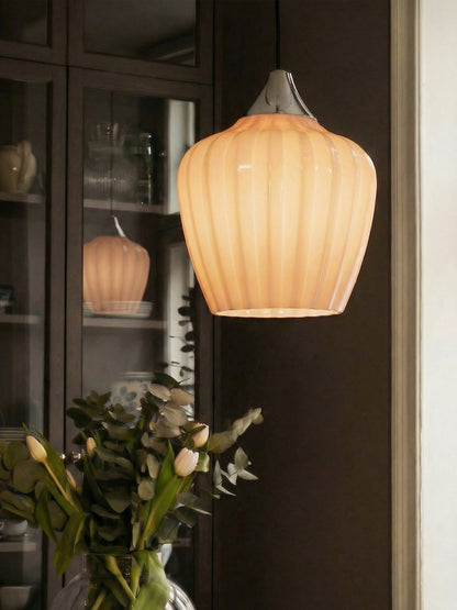Taklampa Amalfi Aprikos 25cm
