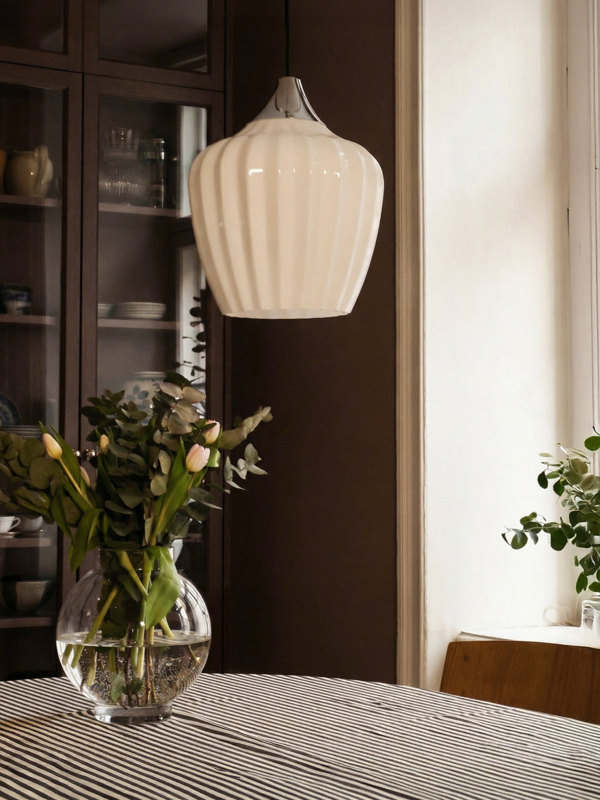 Taklampa Amalfi Opal 25cm