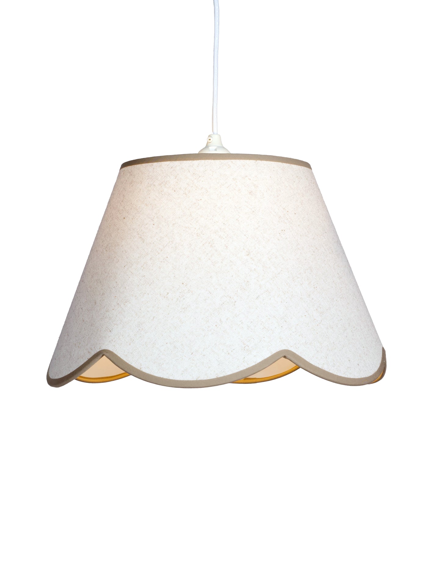 Taklampa Nell Beige 35cm