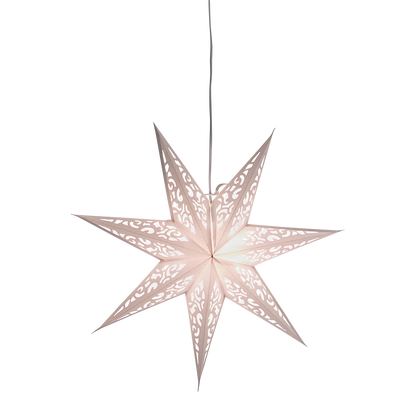 Julstjärna Uni Vit 60 cm