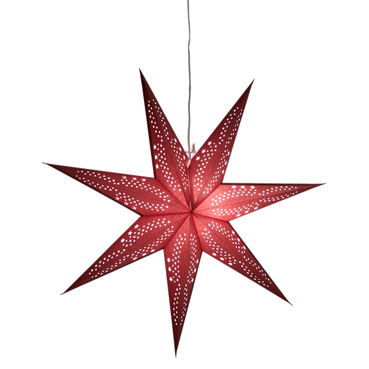 Julstjärna Uni Röd 60 cm
