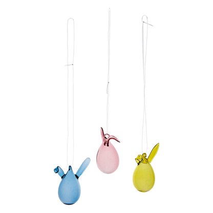 Påskägg Bunny med öron 6-pack