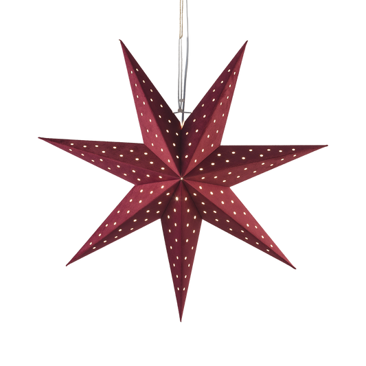 Julstjärna Uni Röd 60 cm