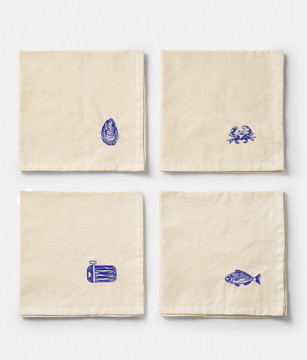 Servetter Le Mer 4-pack