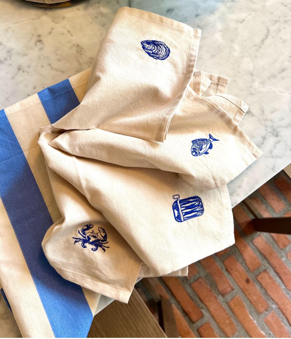 Servetter Le Mer 4-pack