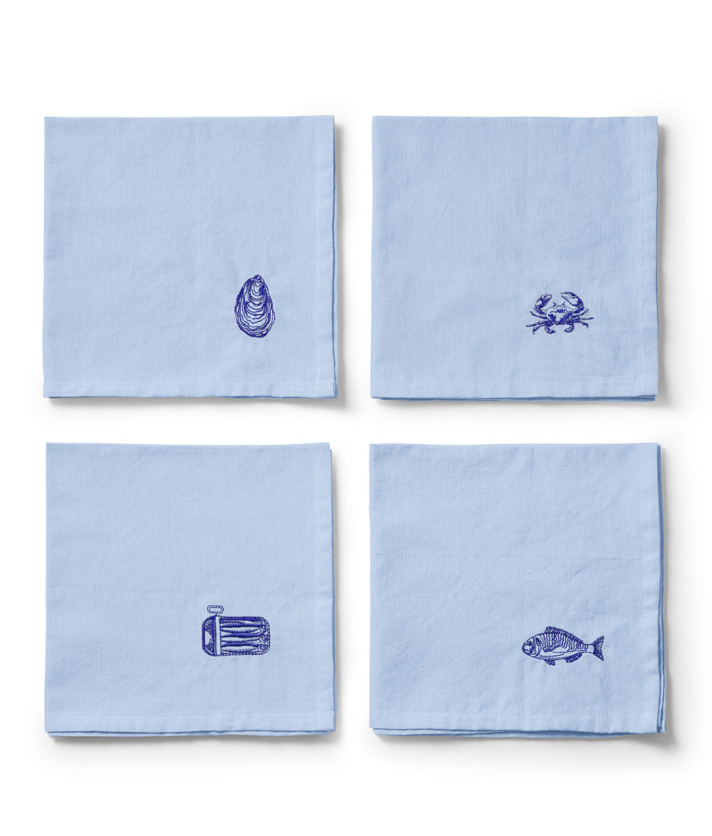 Servetter Josefin Le Mer 4-pack