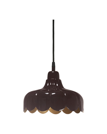 Fönsterlampa Wells Brun 24 cm