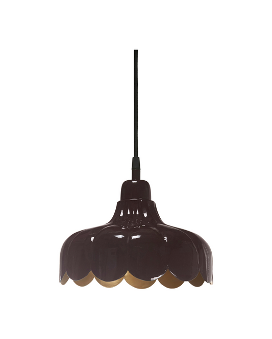 Fönsterlampa Wells Brun 24 cm
