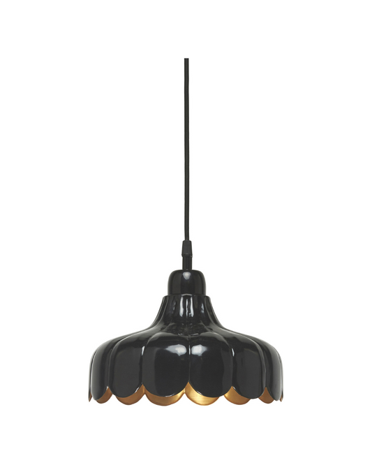 Fönsterlampa Wells Svart 24 cm
